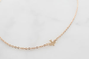 Gold Bird Necklace